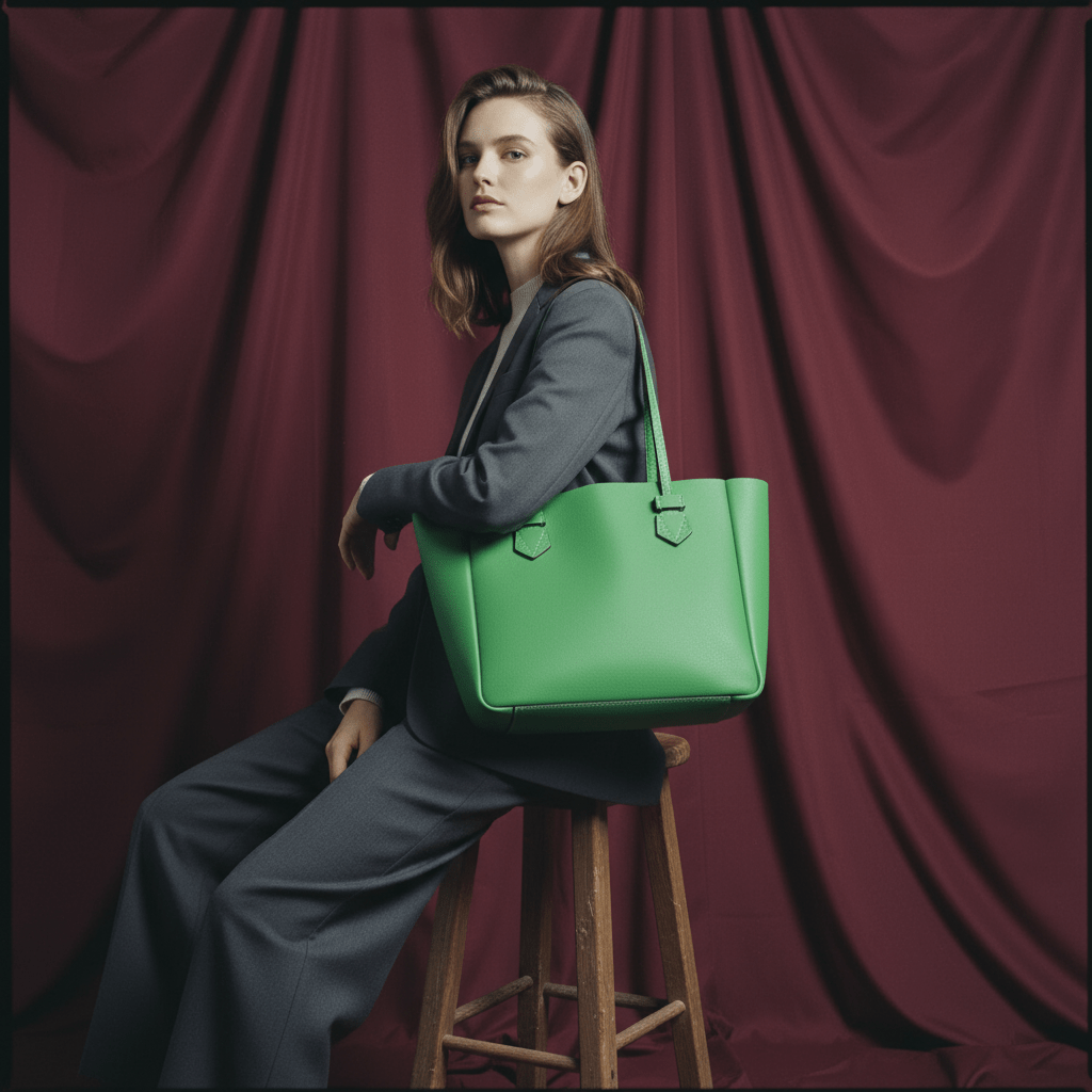 MOREAU Paris Handbags in Green - Wind & Song