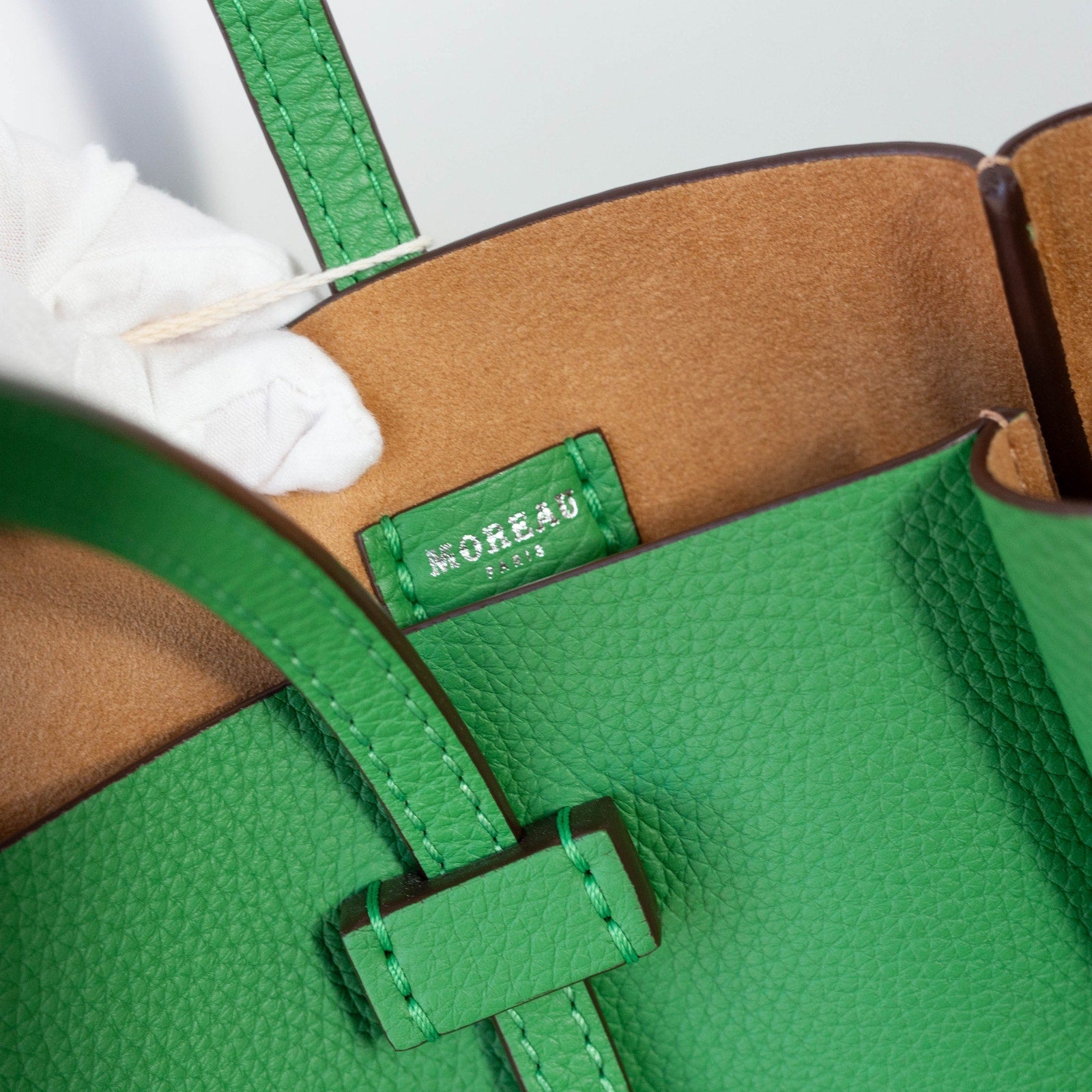 MOREAU Paris Handbags in Green - Wind & Song
