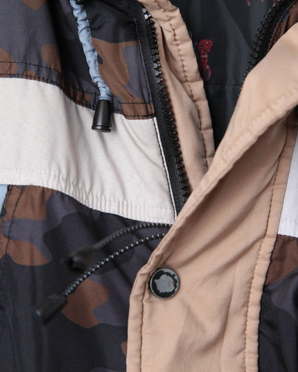 Munthe Navigate Coat in Camouflage - Wind & Song
