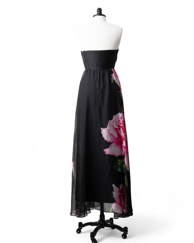 One33 Social Chiffon Strapless Gown - Size 6 - Wind & Song