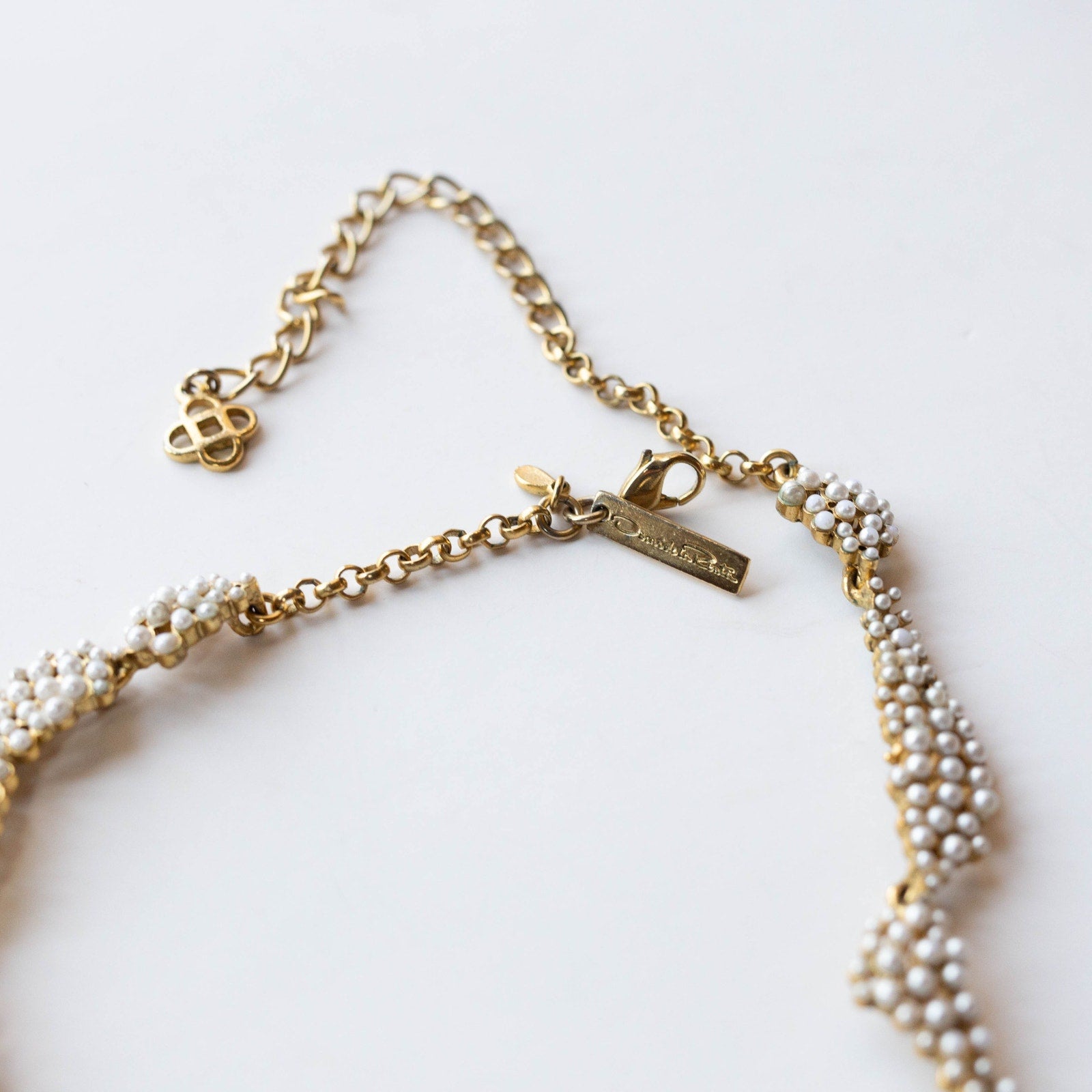 Oscar de la Renta Torn Paper Necklace - Wind & Song
