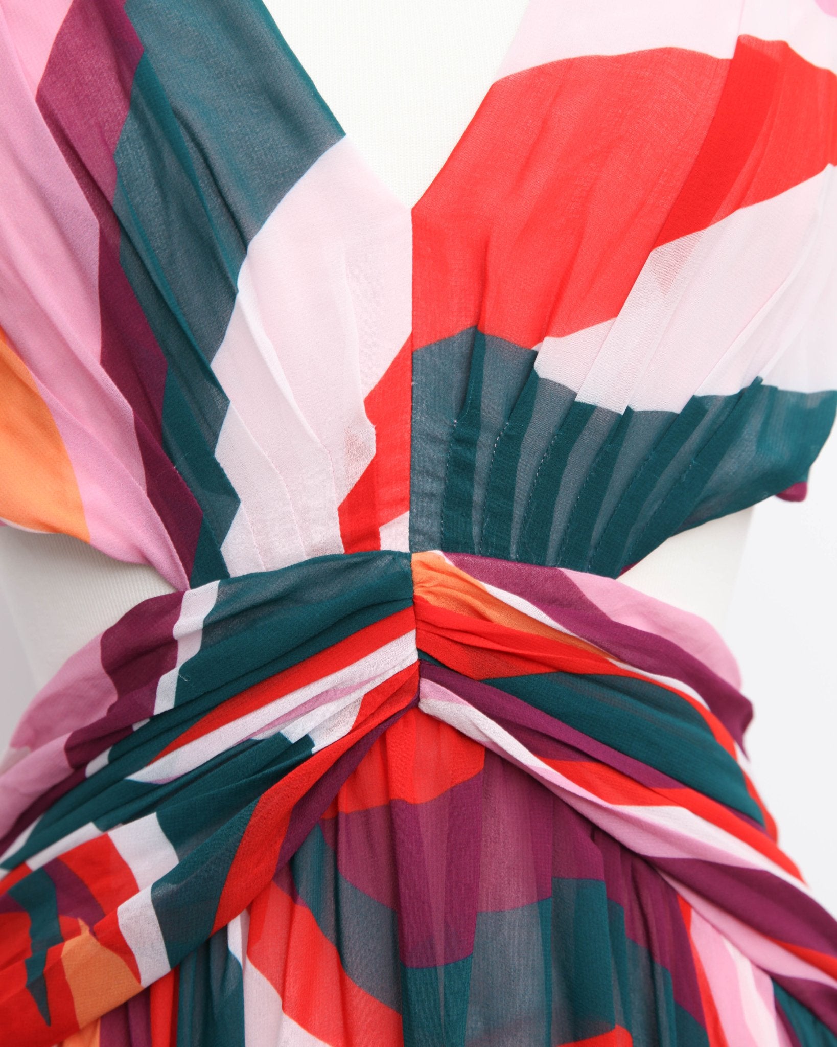 PatBO Delos Plunge Maxi Dress Size 6 - Wind & Song