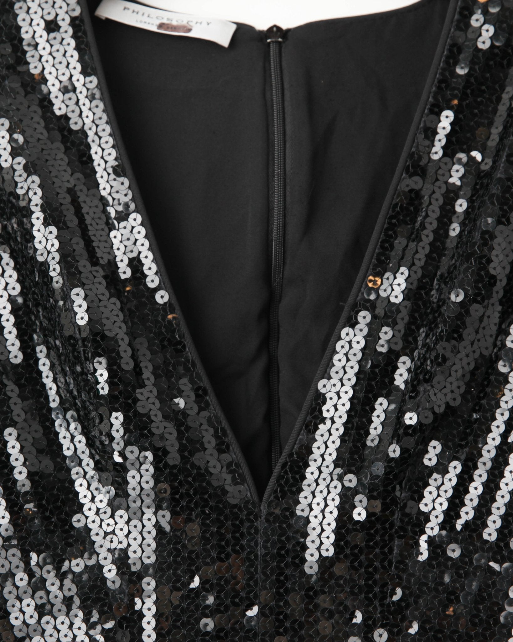 Philosophy di Lorenzo Serafini Sequin Puff Sleeve Dress - Wind & Song