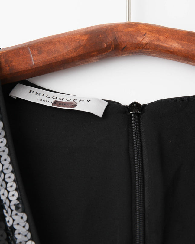 Philosophy di Lorenzo Serafini Sequin Puff Sleeve Dress - Wind & Song