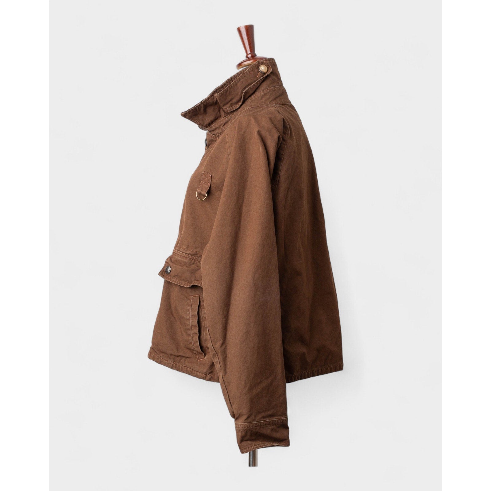 Polo Ralph Lauren Crop Utility Jacket in Brown - Wind & Song