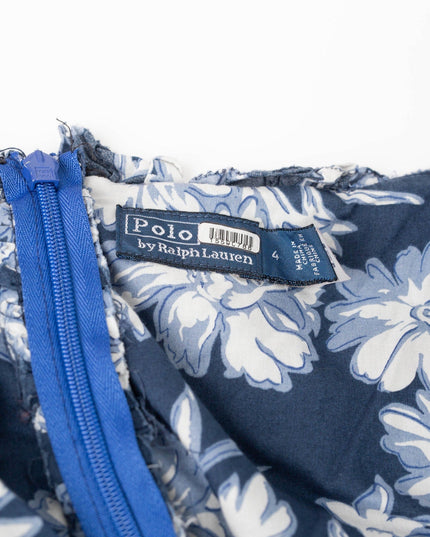 Polo Ralph Lauren Floral Cotton Halter - Tie Dress - Size 4 - Wind & Song