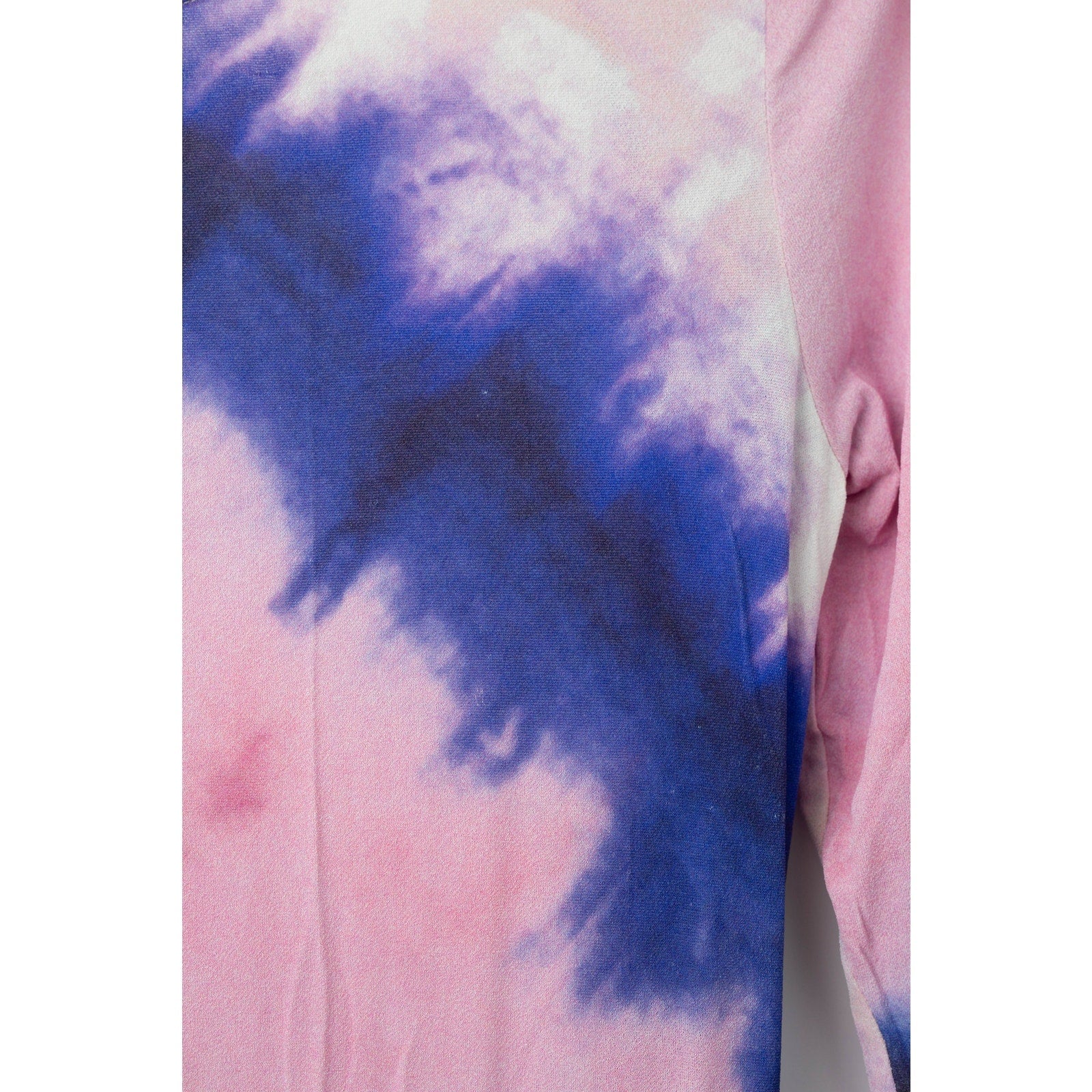 Rabanne Long Sleeve Open Back Maxi Dress in Tie & Dye Pink - Pre - owned - Wind & Song