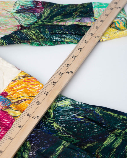 Saaksha & Kinni Daisy Cotton Dress in Multicolored Floral - Wind & Song