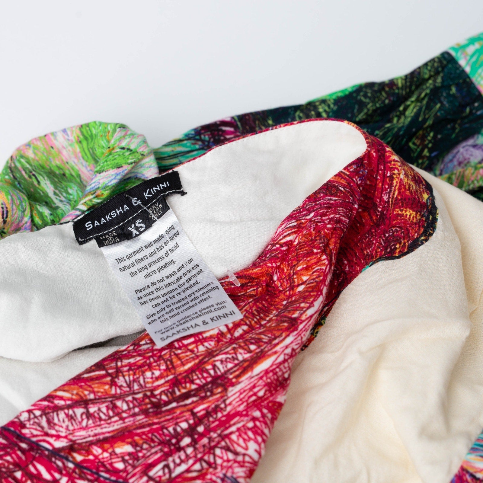 Saaksha & Kinni Daisy Cotton Dress in Multicolored Floral - Wind & Song