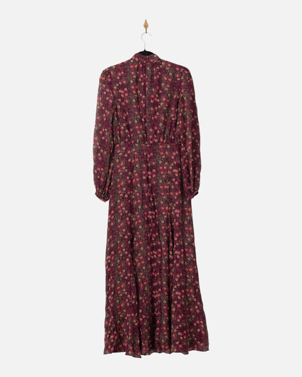 SALONI Akina Wine Jacqui - B Dress - Wind & Song