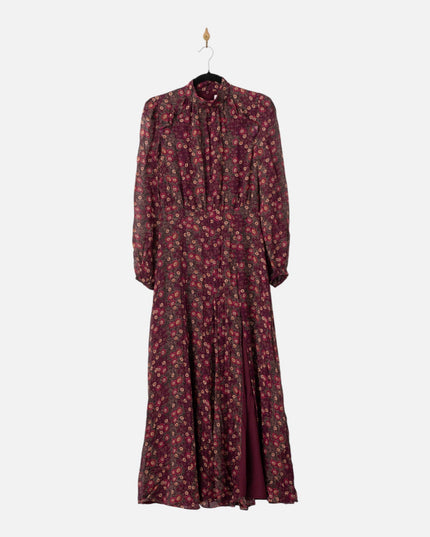 SALONI Akina Wine Jacqui - B Dress - Wind & Song