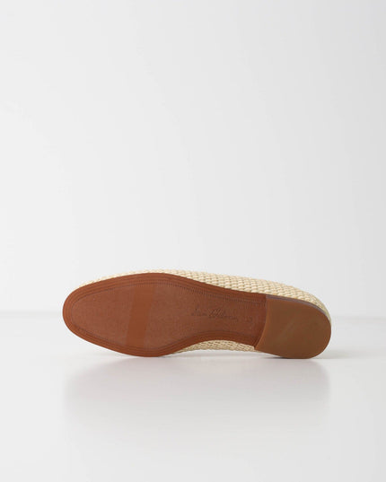 Sam Edelman Loraine Bit Loafer in Linen Raffia - Wind & Song