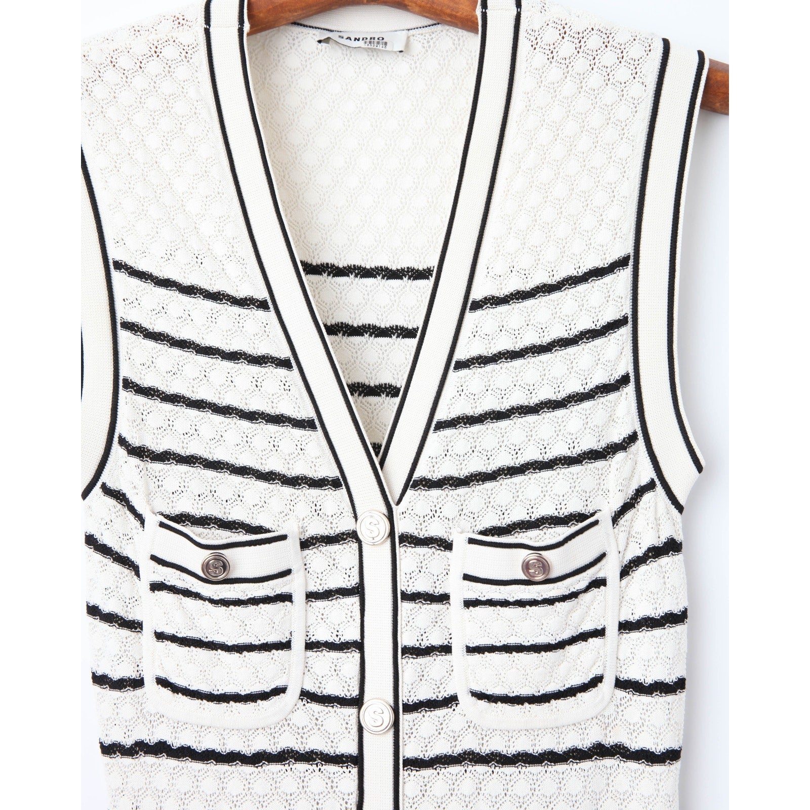 Sandro Paris MOLINA KNITTED DRESS - Wind & Song