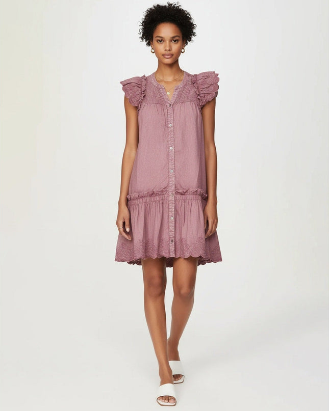 Sea New York Heidi Pink Cotton Tunic Dress - Wind & Song
