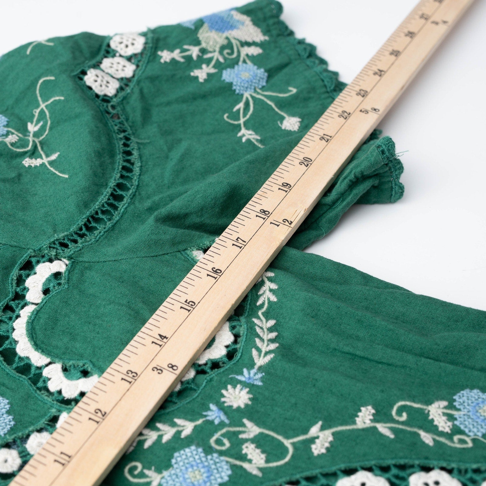 Sea New York Vesna Embroidered Dress in Green Floral - Wind & Song