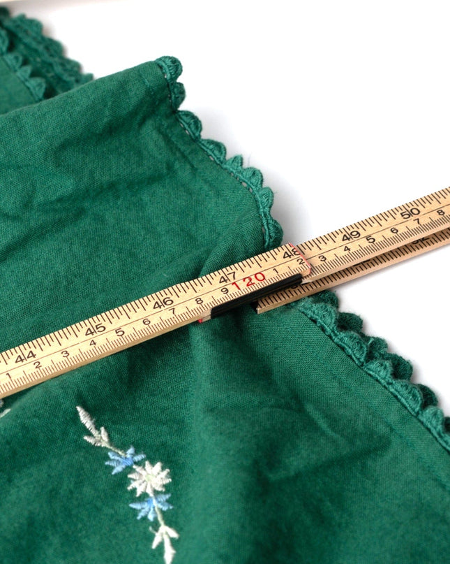 Sea New York Vesna Embroidered Dress in Green Floral - Wind & Song