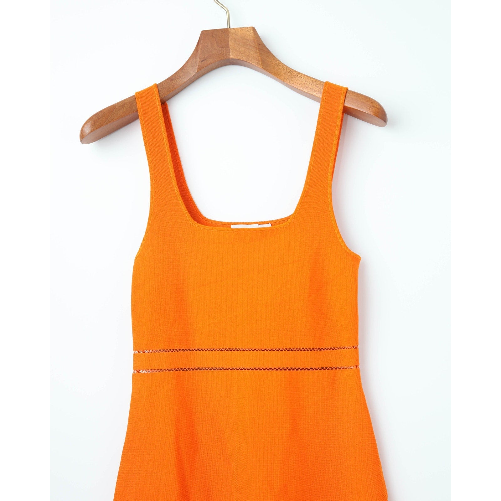 SIMKHAI Louella Midi Dress in Orange - Wind & Song