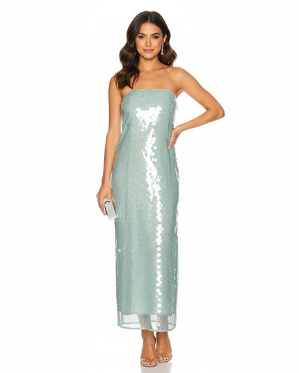 Staud Casey Dress In Mist - Wind & Song