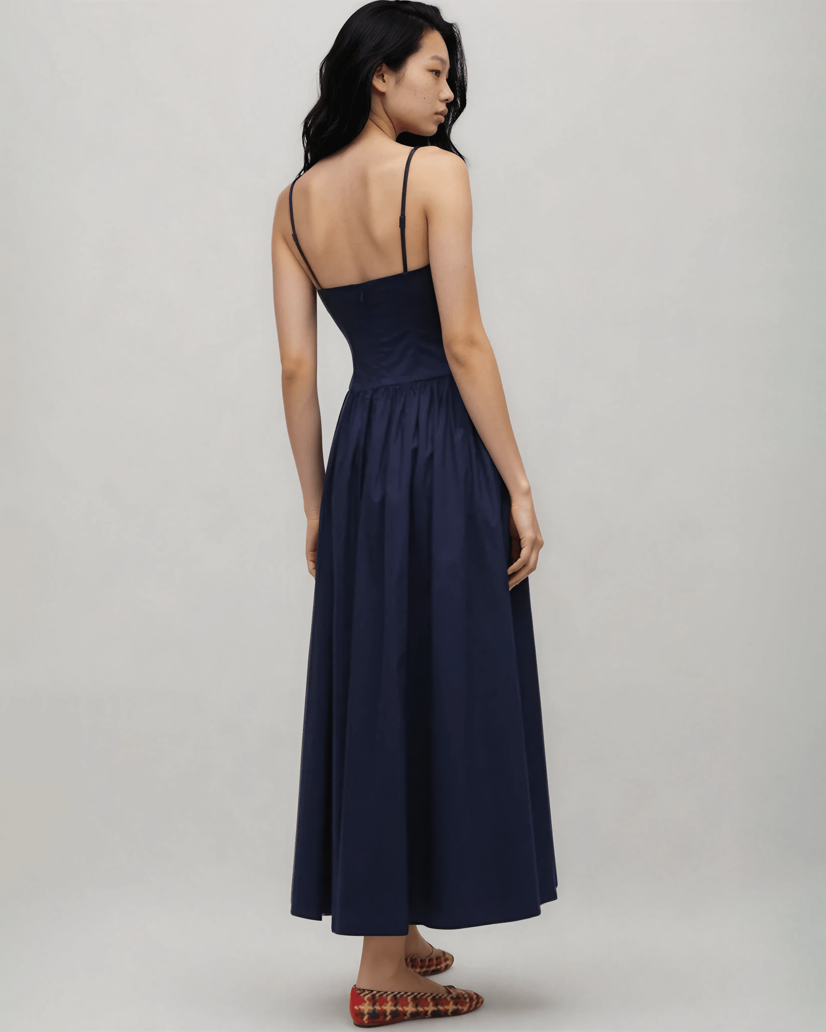 STAUD Dena Blue Cotton Dress – Size 4 & 2 - Wind & Song