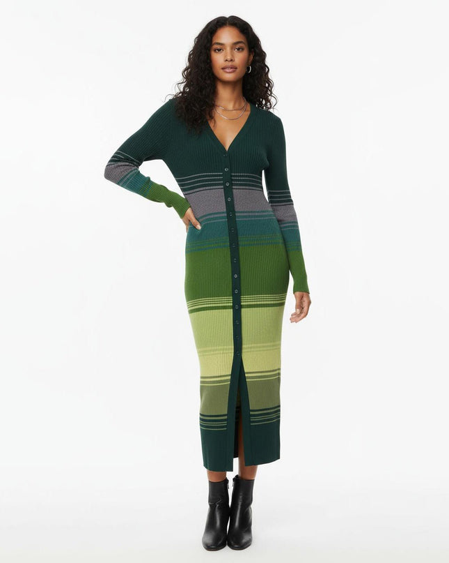 Staud Pine Forest Shoko Dress - Wind & Song