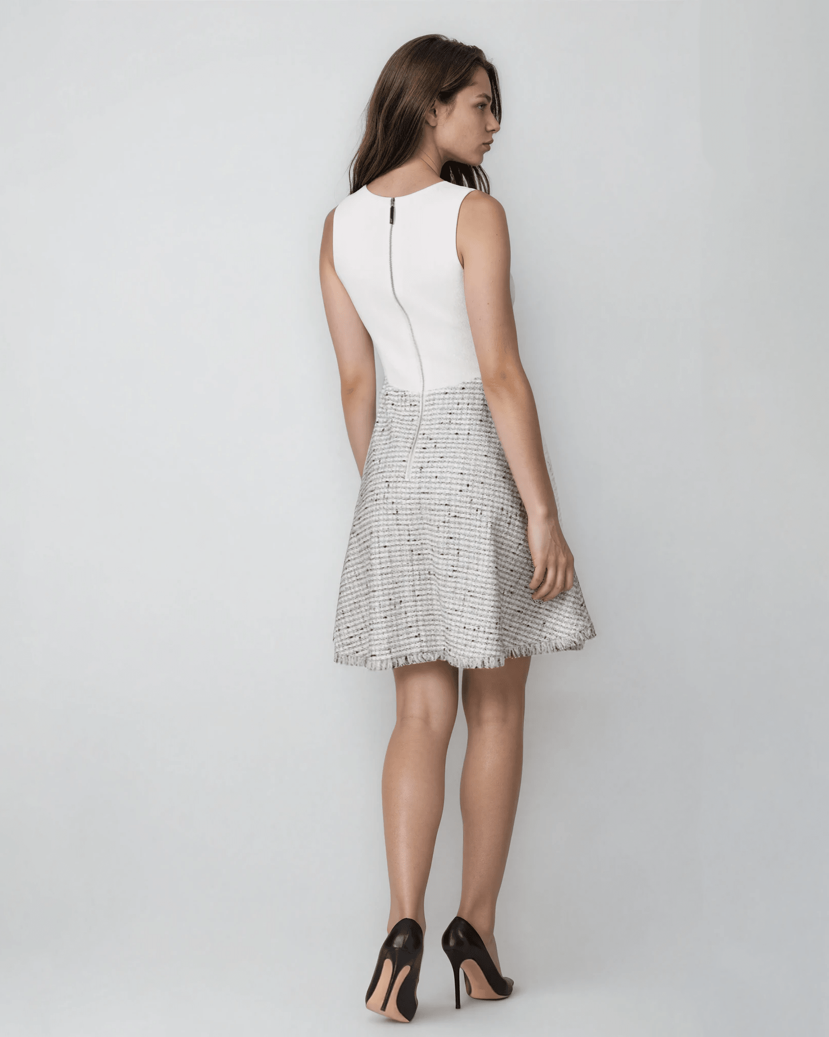 Ted Baker Adalad Dress in White - Wind & Song