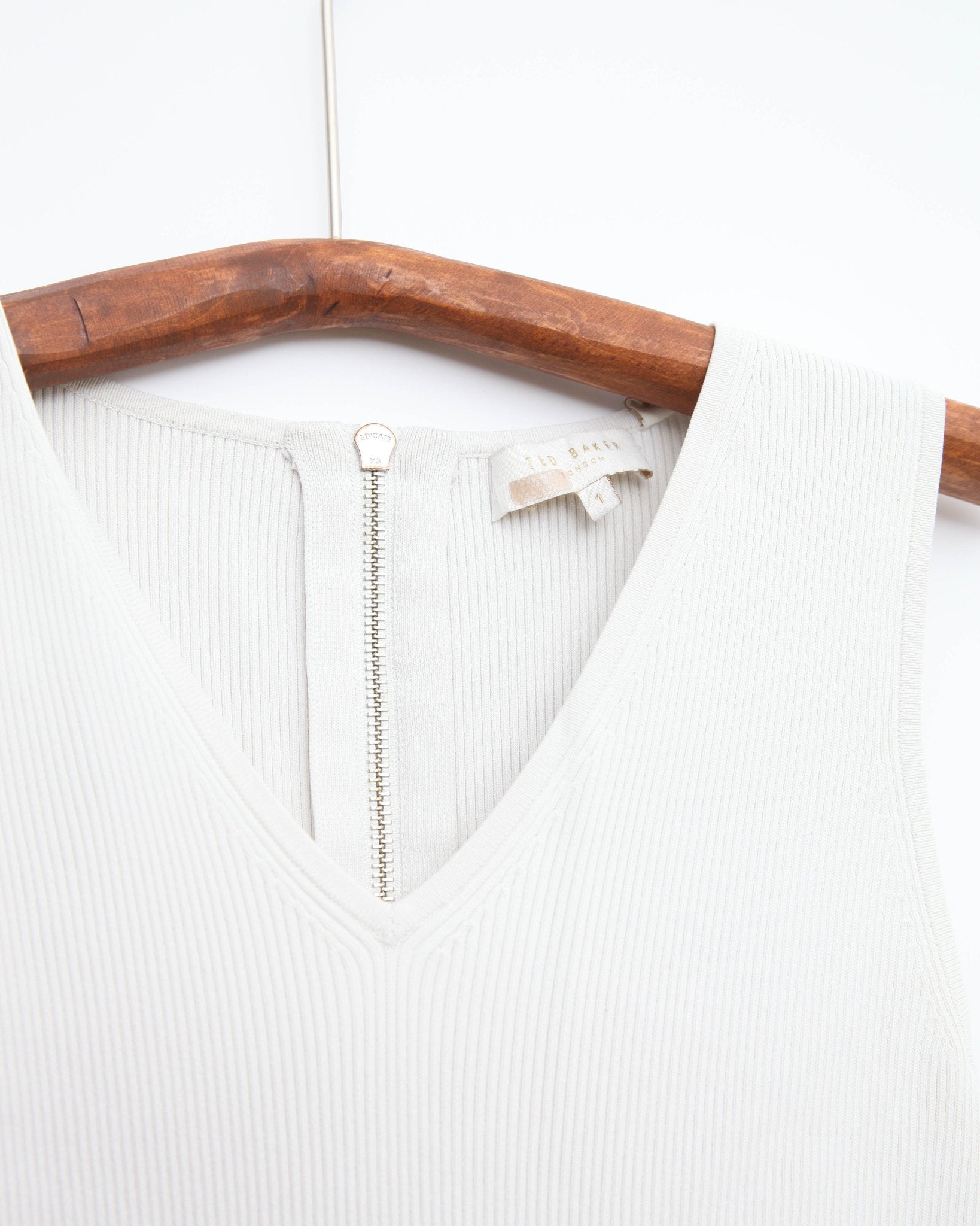Ted Baker Adalad Dress in White - Wind & Song
