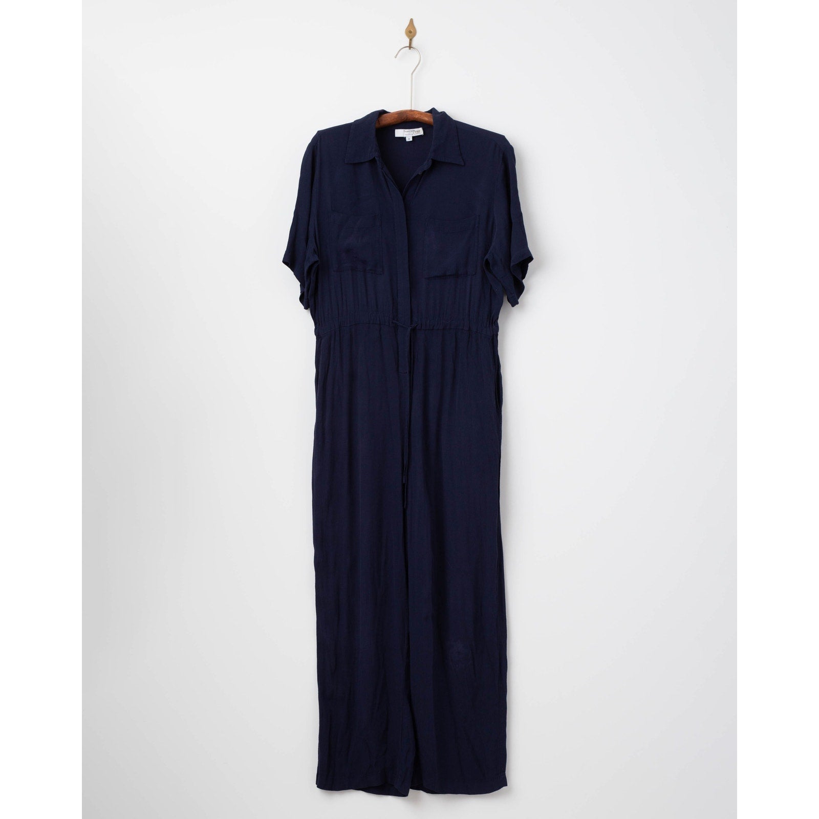 Thakoon Collective Navy Short Sleeve Jumpsuit - Wind & Song