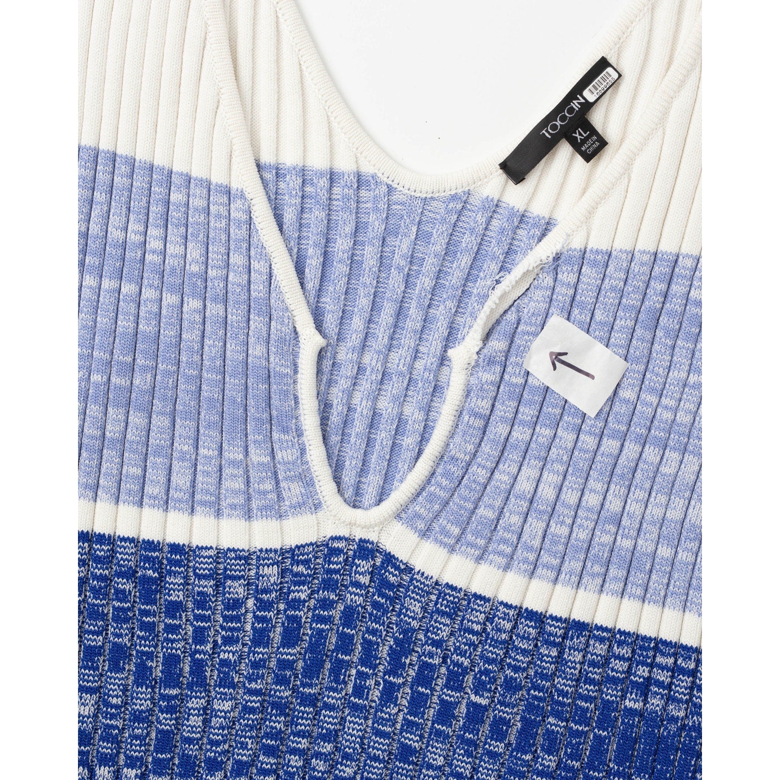 Toccin Sadie Sleeveless Striped Midi Dress - Size XL - Wind & Song