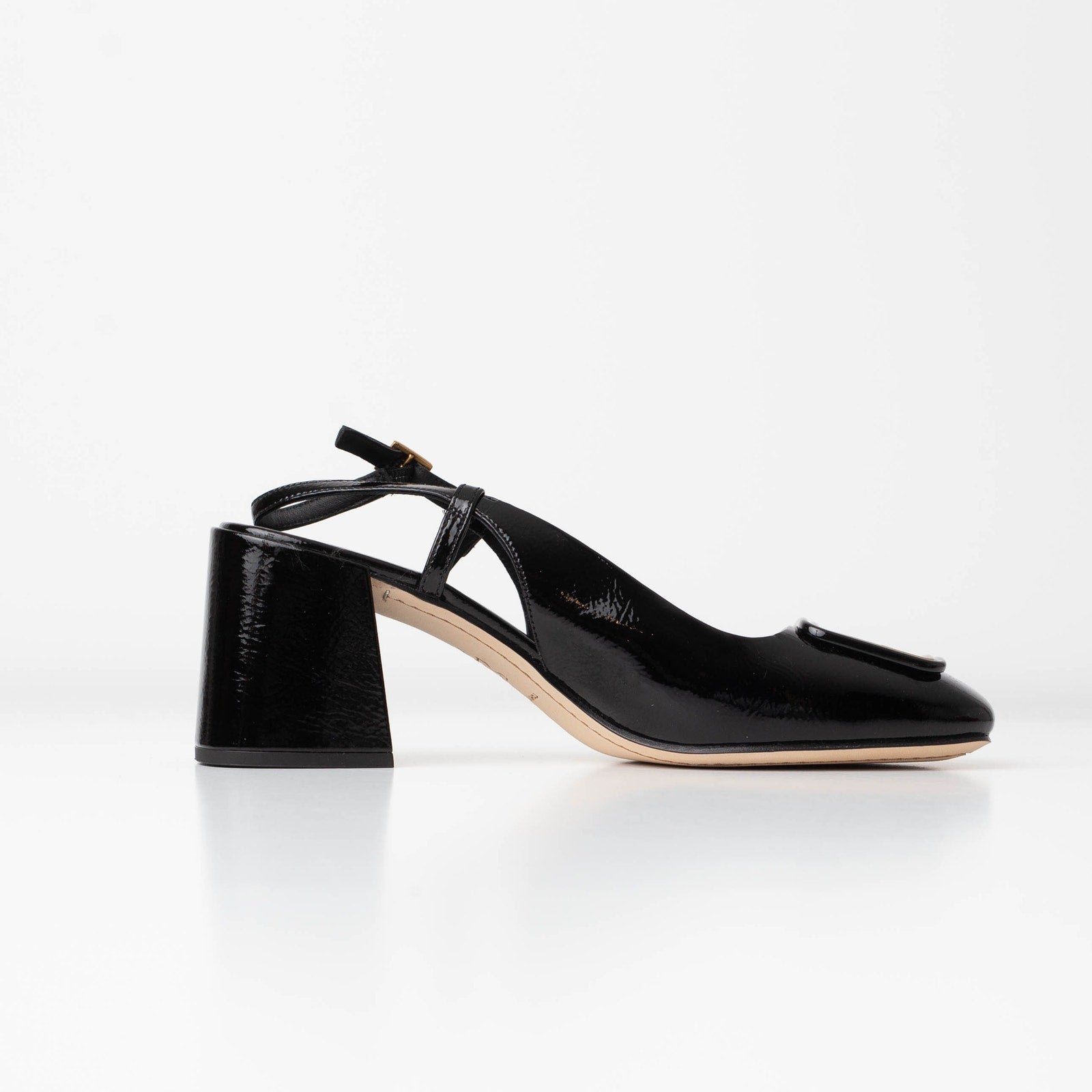 Tory Burch Georgia slingback 70mm Patent Leather Pumps - Wind & Song