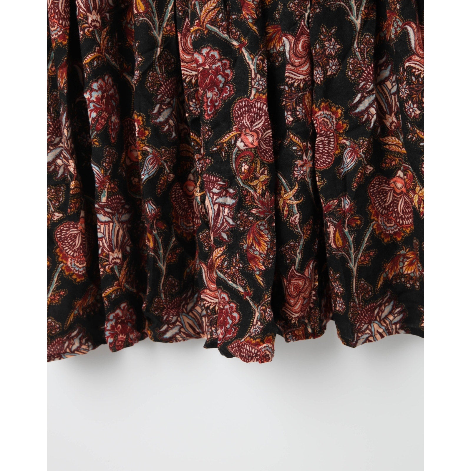 Ulla Johnson Celia Pleated Paisley - print Midi Dress - Wind & Song