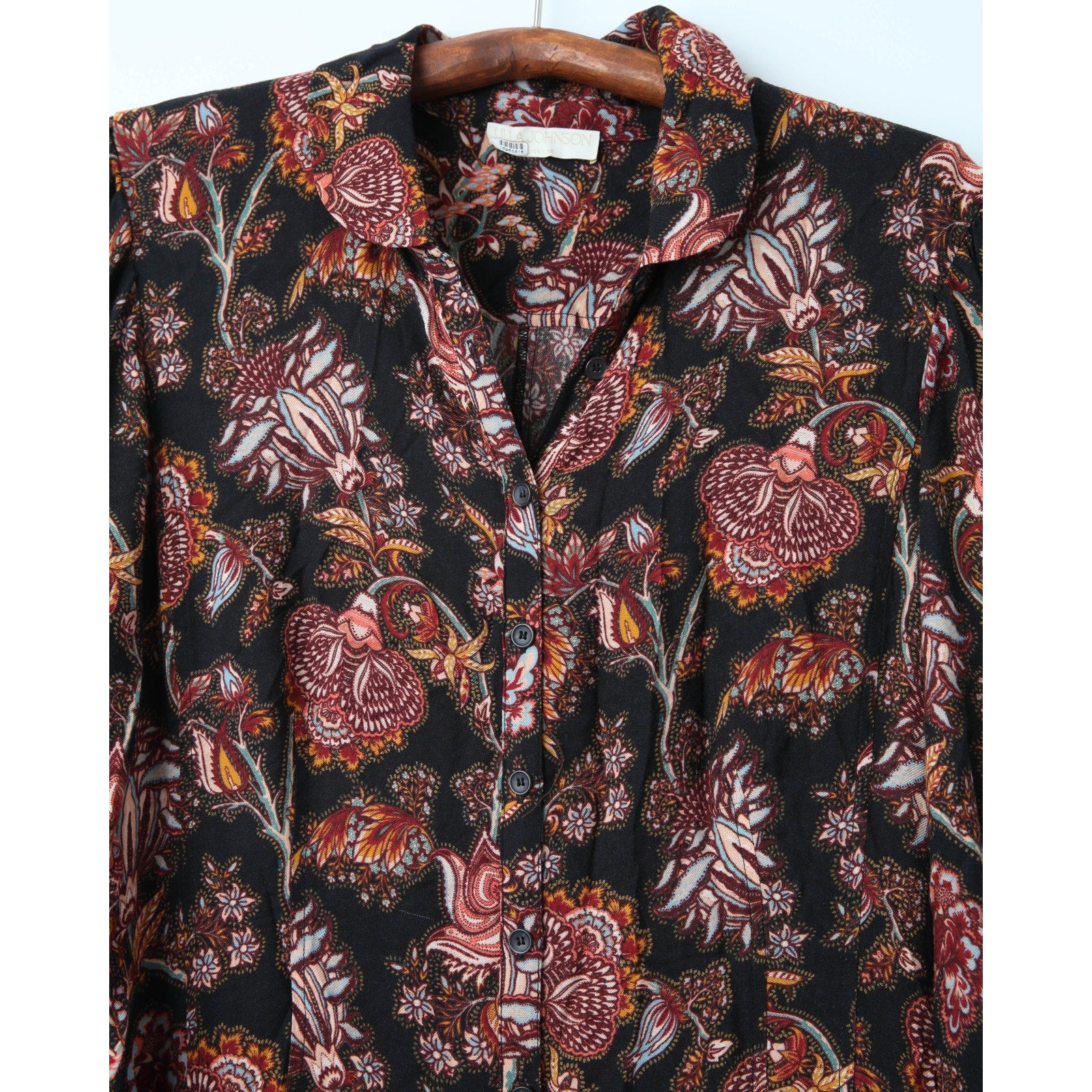 Ulla Johnson Celia Pleated Paisley - print Midi Dress - Wind & Song