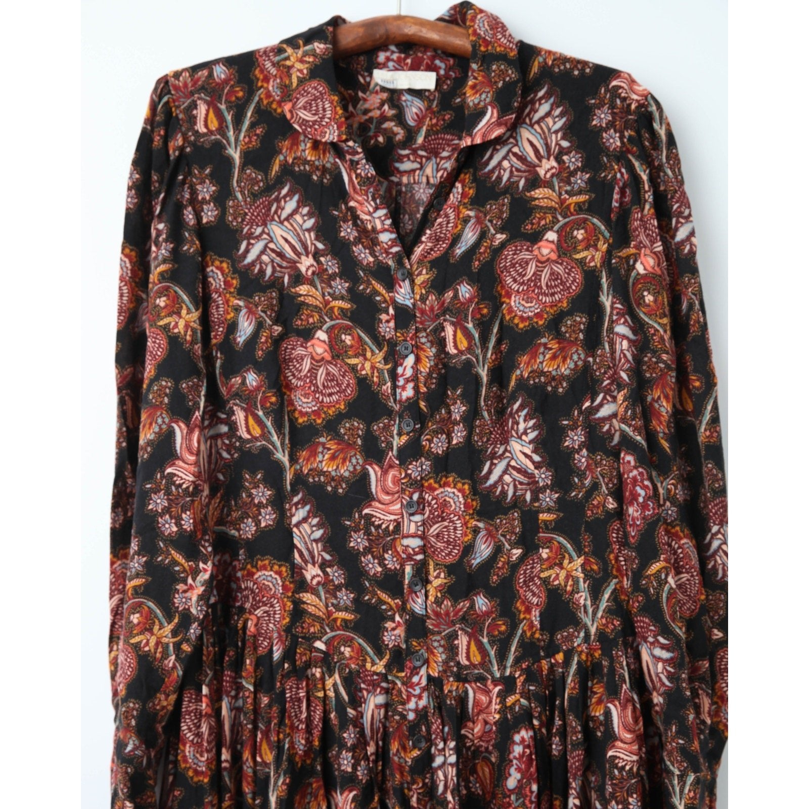 Ulla Johnson Celia Pleated Paisley - print Midi Dress - Wind & Song