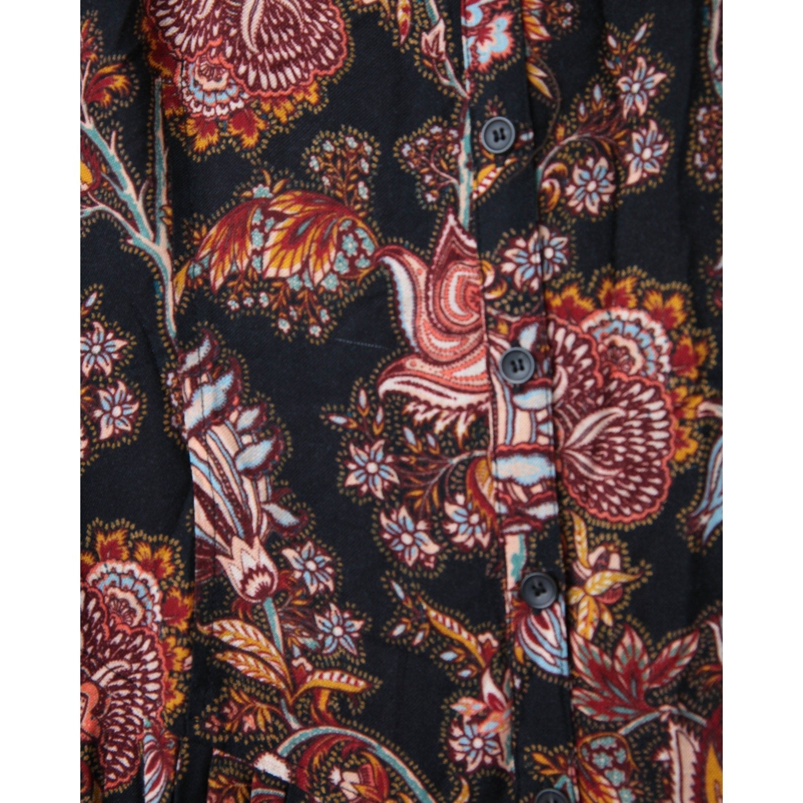 Ulla Johnson Celia Pleated Paisley - print Midi Dress - Wind & Song