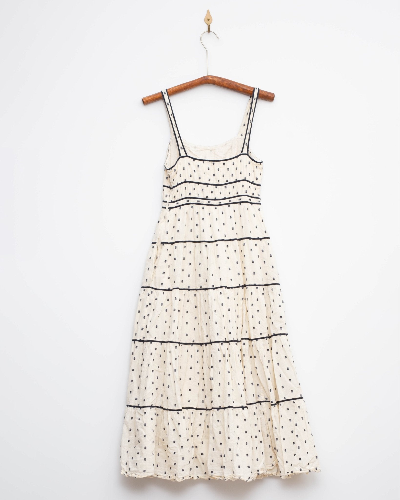Ulla Johnson Clemente Polka Dot Tiered Dress – Size 2 - Wind & Song