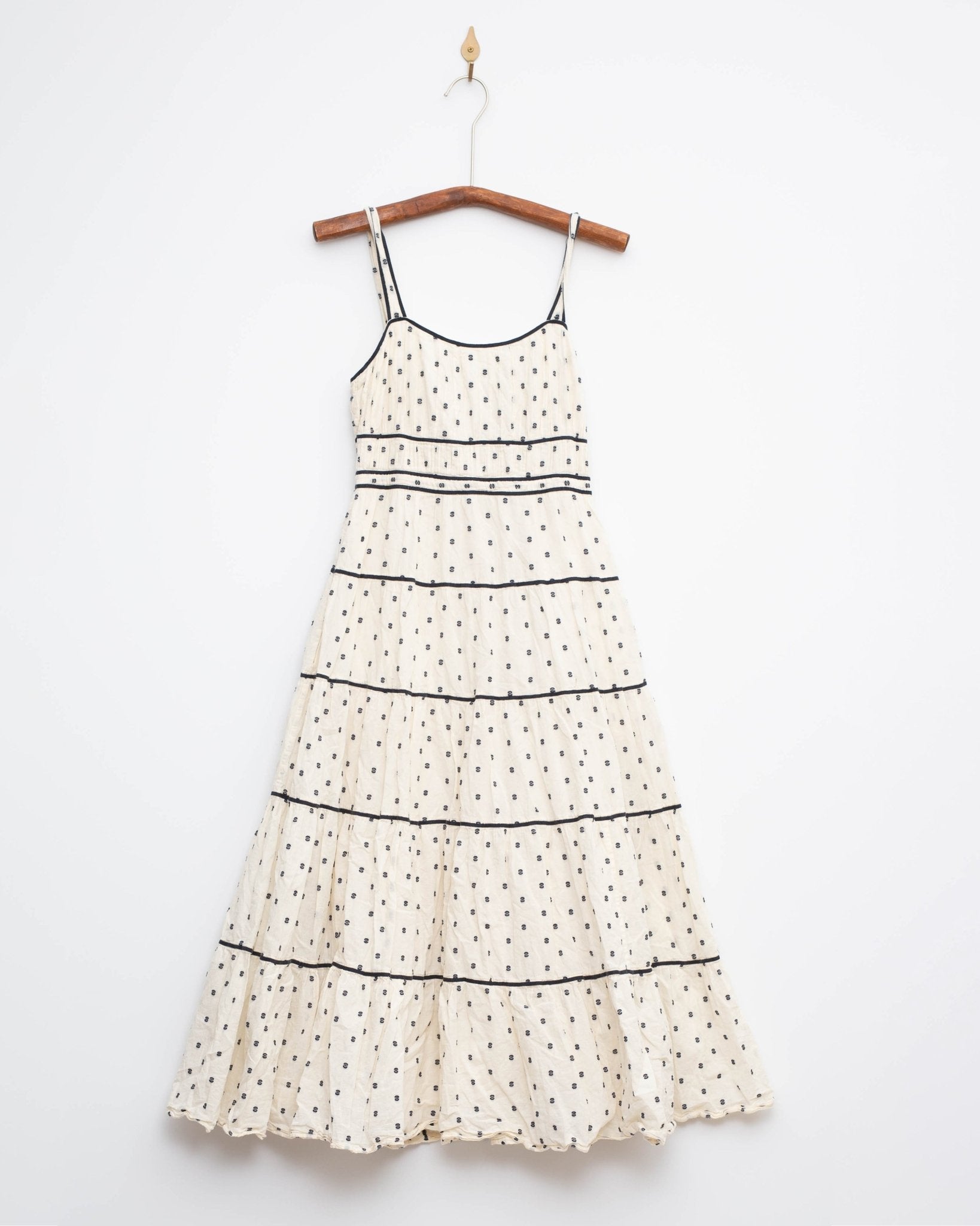 Ulla Johnson Clemente Polka Dot Tiered Dress – Size 2 - Wind & Song