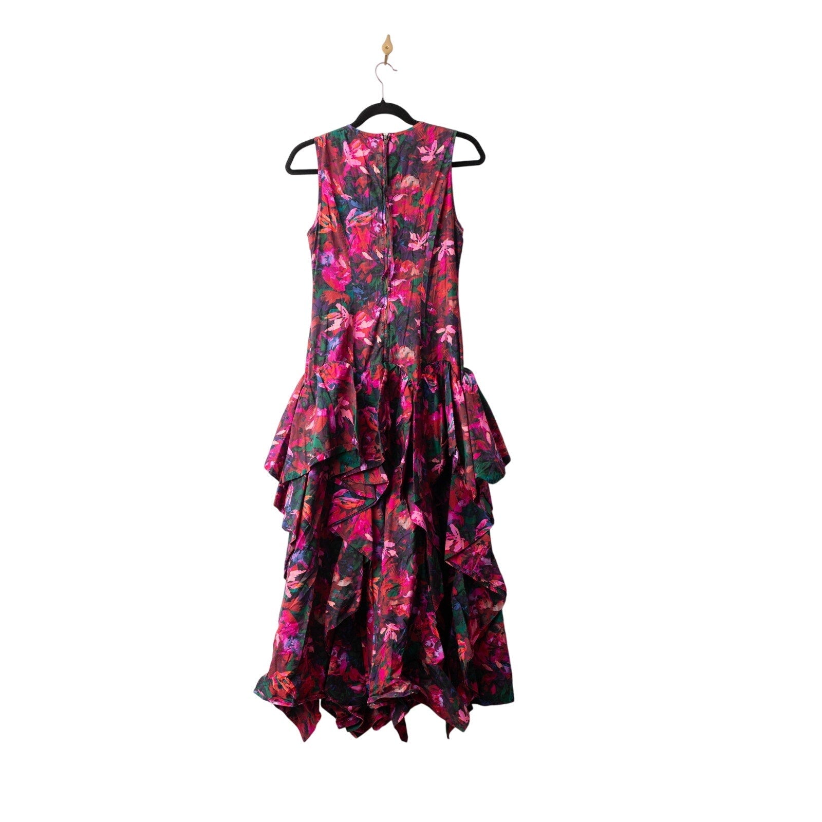 Ulla Johnson Pink Floral Mural Dress - Wind & Song