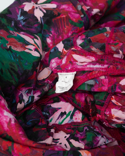 Ulla Johnson Pink Floral Mural Dress - Wind & Song