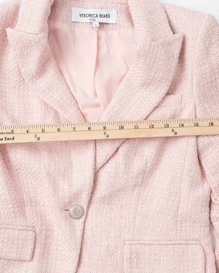 Veronica Beard Pink Ryland Dickey Jacket - Wind & Song