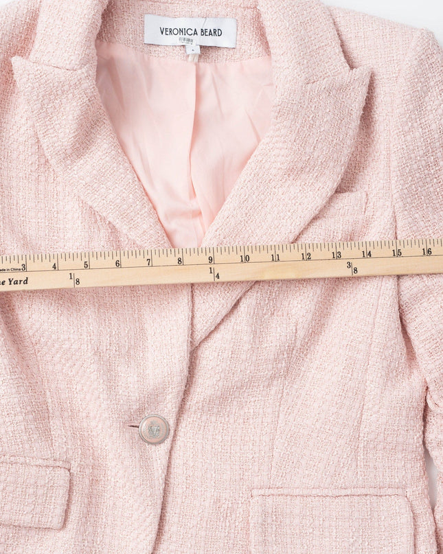 Veronica Beard Pink Ryland Dickey Jacket - Wind & Song