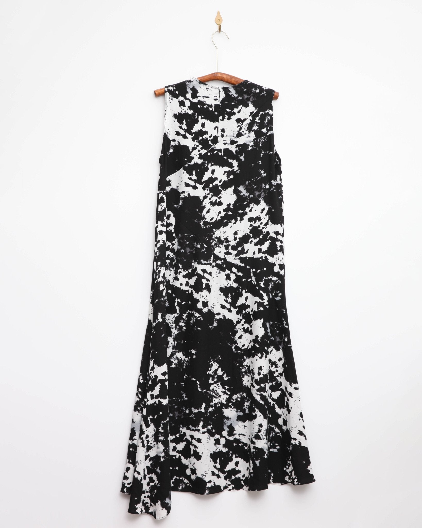 Victor Alfaro Collective Black and White Galaxy Printed Dress - Wind & Song