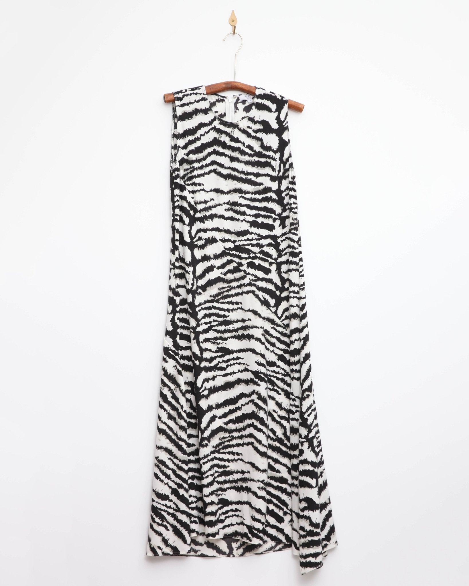Victor Alfaro Collective Zebra Printed Maxi Dress - Wind & Song