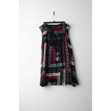 Cotton floral skirt