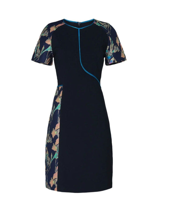 Jason Wu x RTR  Navy Floral Sheath