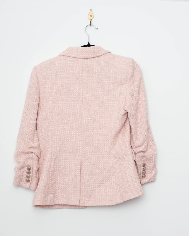 Veronica Beard Pink Ryland Dickey Jacket