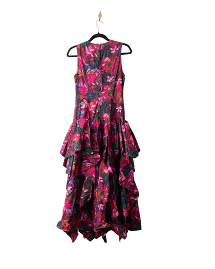 Ulla Johnson Pink Floral Mural Dress