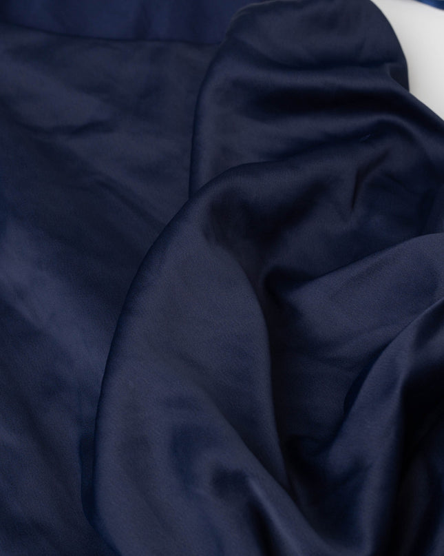 elle zeitoune Charlie High Neck Gown in Blue