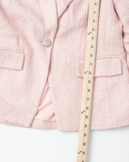 Veronica Beard Pink Ryland Dickey Jacket