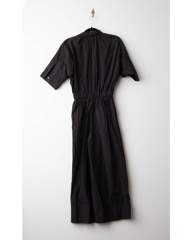 Natori Techno Poplin Black Jumpsuit