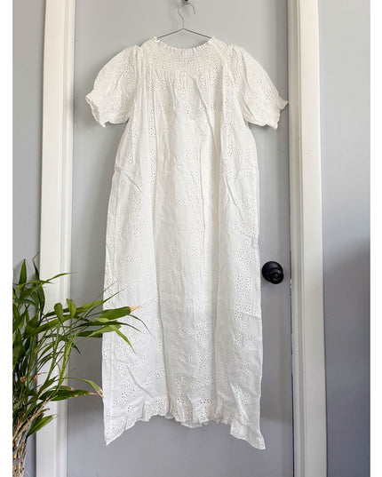 Hill House Home The Eyelet Caroline Nap Dress in White