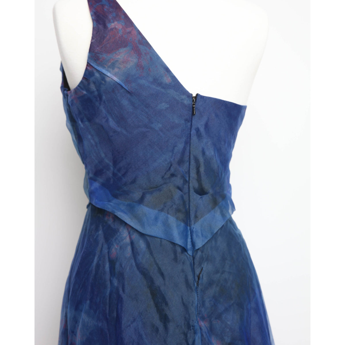 Rene Ruiz Collection Blue Organza Gown Size 4